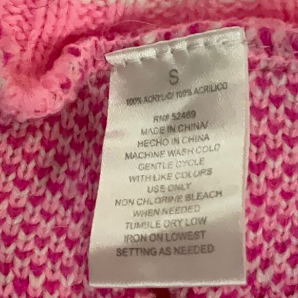 Pink Puppy Argyle Sweater Small Breeds Winter Walking Comfy Warm Roomy Preppy - Picture 6 of 6